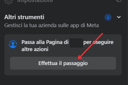 Passaggio Facebook